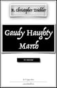 Gaudy Haughty March Concert Band sheet music cover